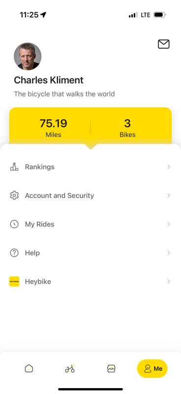 Heybike app