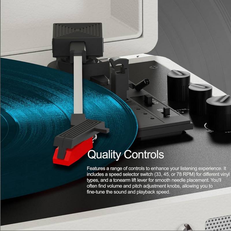 MIXX Revival 55 Vinyl Record Player