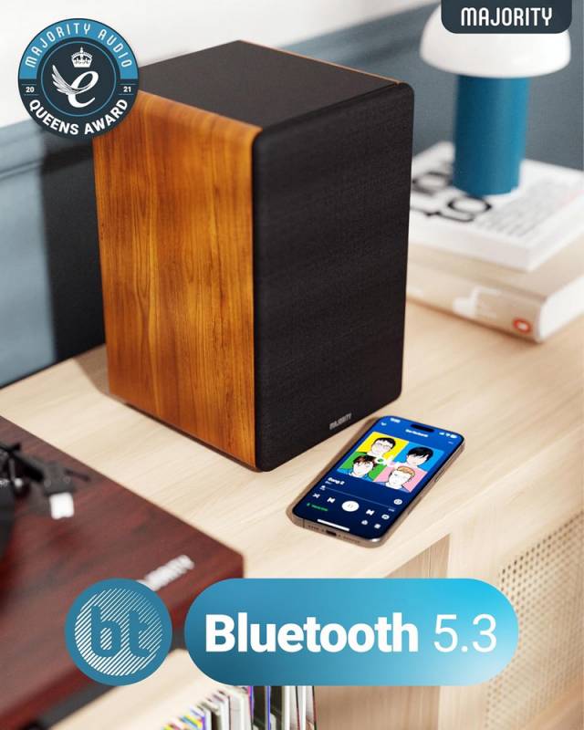 Majority D100 Bookshelf Speakers
