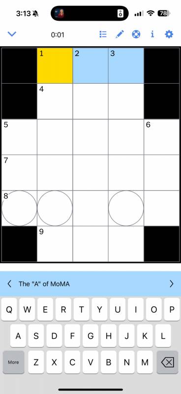 New York Times Games app