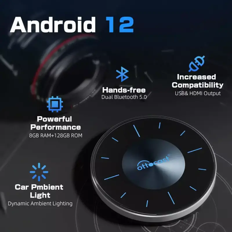 Ottocast OttoAibox P3 Android Car Adapter