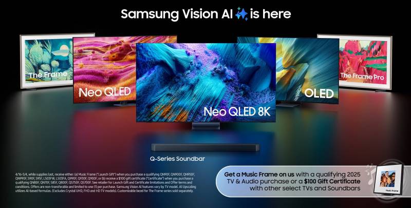 Samsung Rolls Out Vision AI, Impressive New Soundbars, and a Promotional Frame!