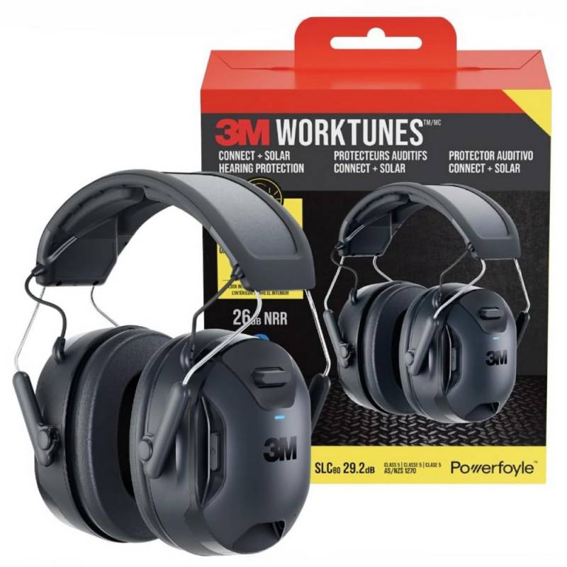 3M WorkTunes Connect + Solar Hearing Wireless Protector