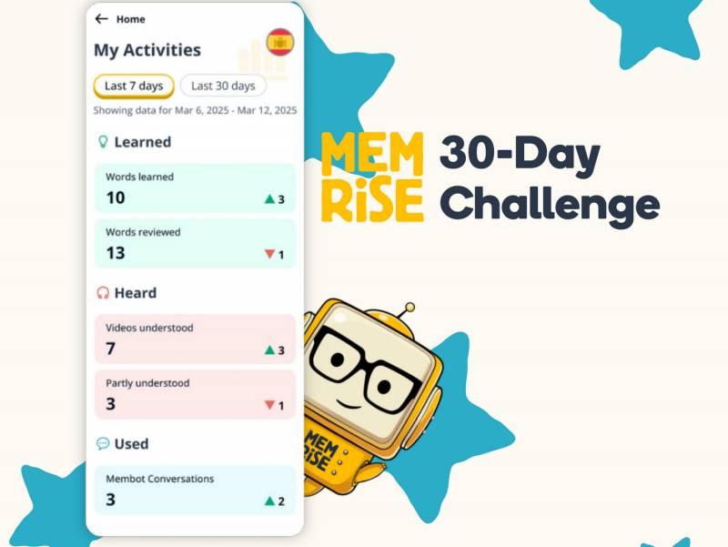 Memrise 30-Day Challenge