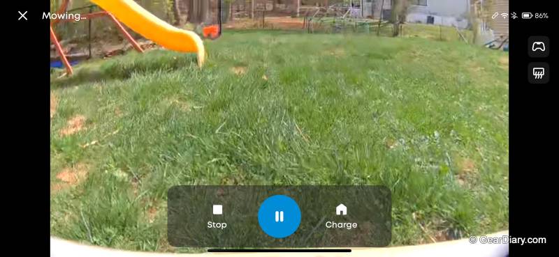 eufy Robot Lawn Mower E15 camera