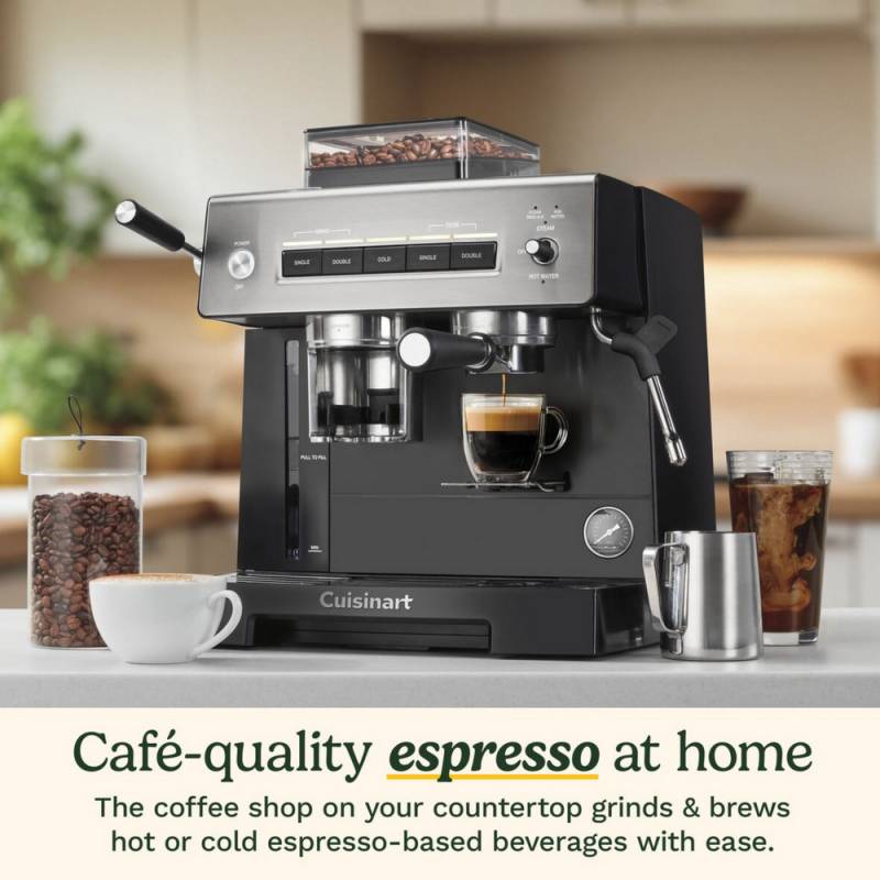Cuisinart EM-640 Espresso Bar Grind & Brew Espresso Machine