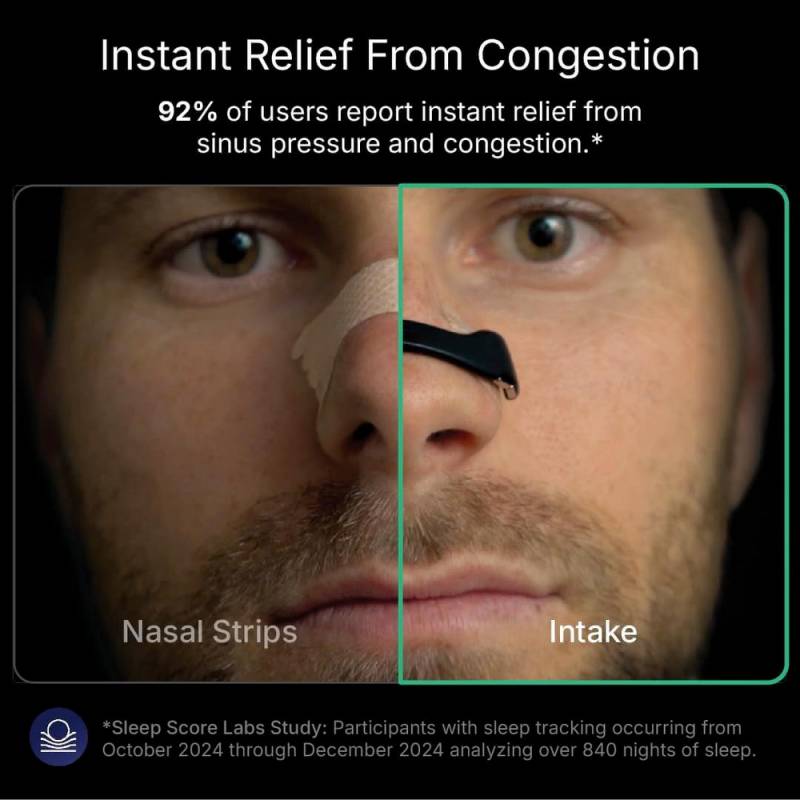 Intake Breathing Nasal Strip