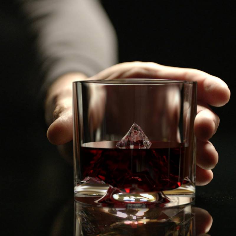 LIITON K2 Crystal Whiskey Glasses (Set of 2)