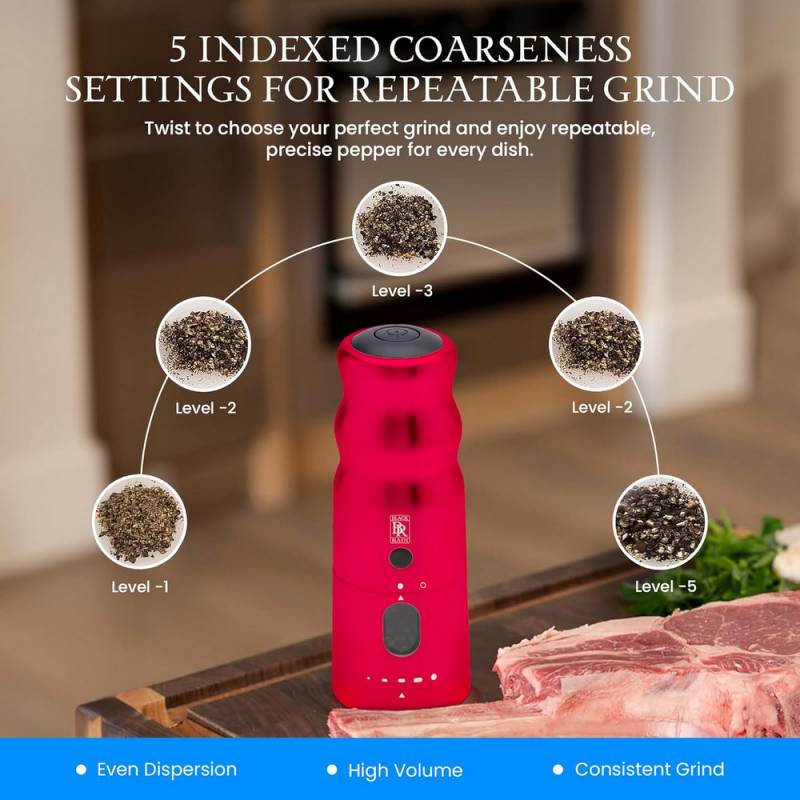 Black Rain Electric Pepper Mill