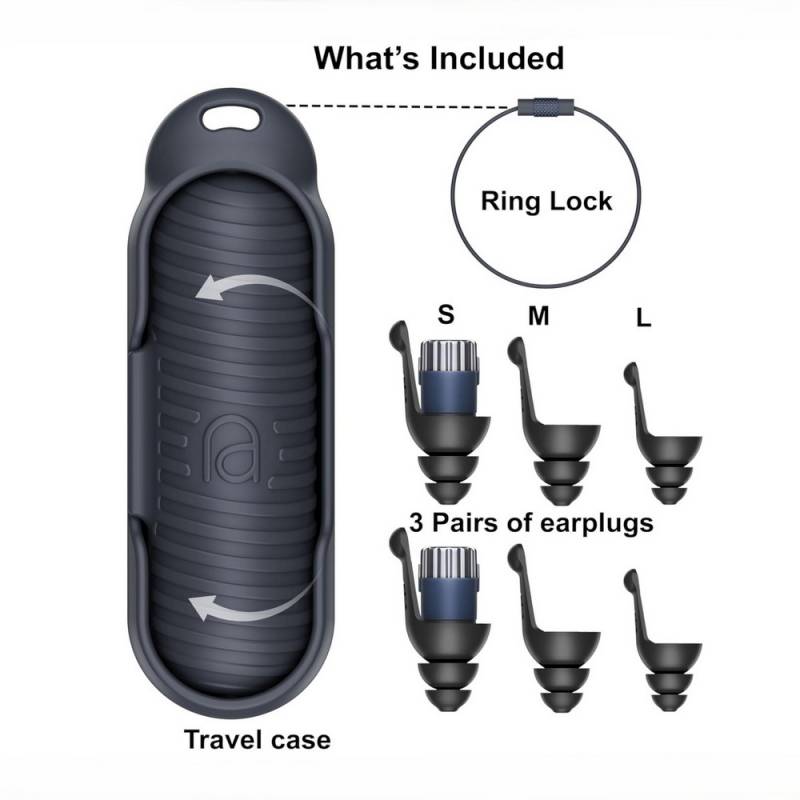 MIXX Assistive Audio Adaptive Hearing Protection Earplugs
