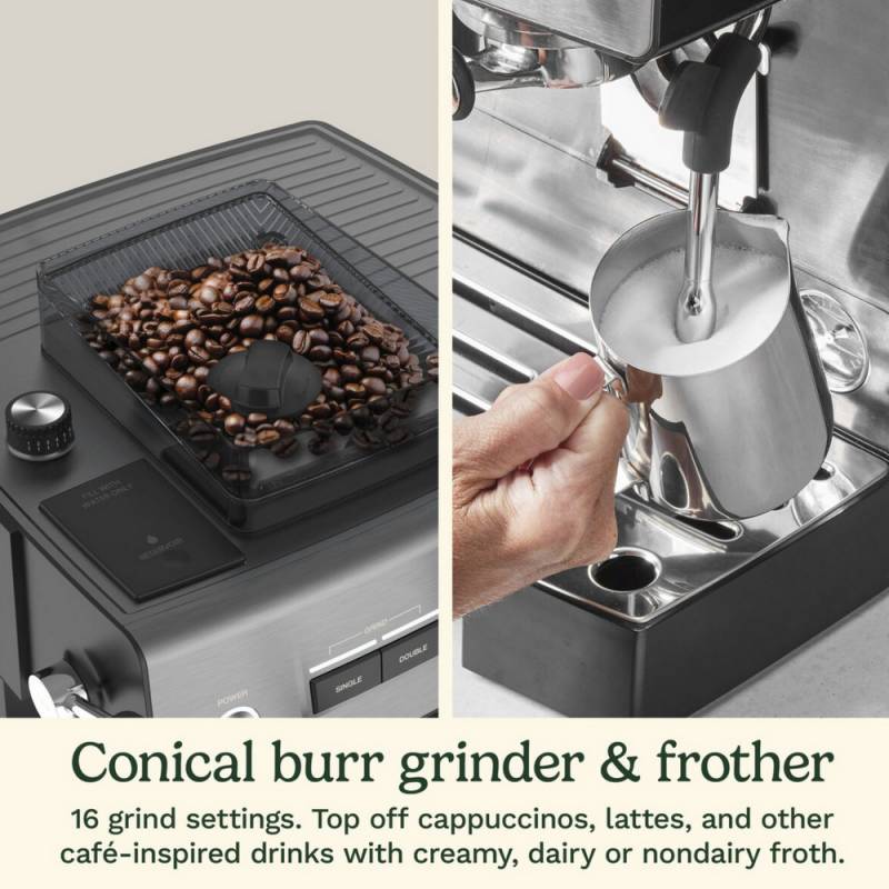 Cuisinart EM-640 Espresso Bar Grind & Brew Espresso Machine