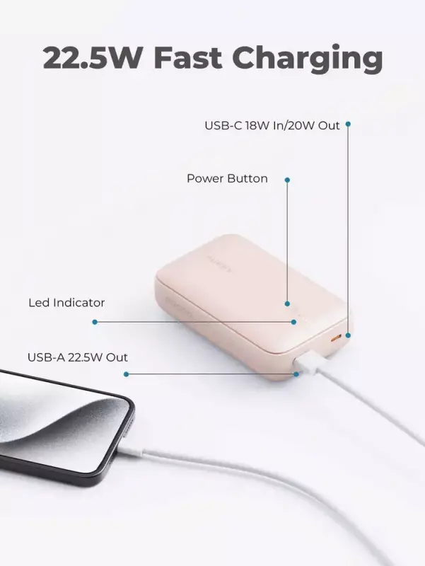 Aukey Spark Mini 20000mAh Power Bank