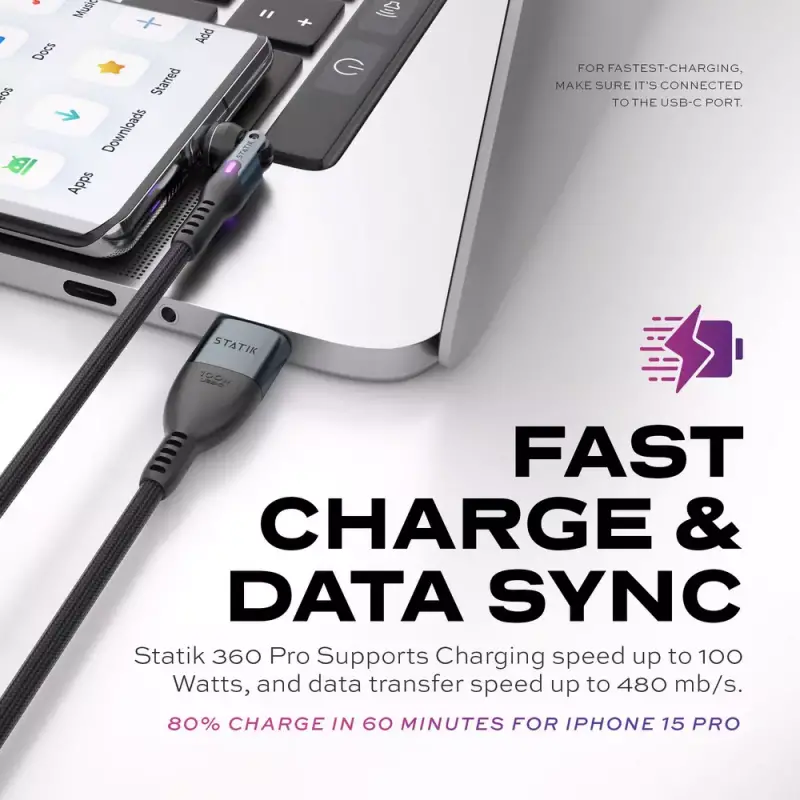 Statik 360 Pro Universal Magnetic Cable