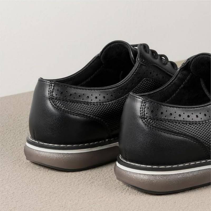Bruno Marc Men's Plain Toe Derby Oxfords