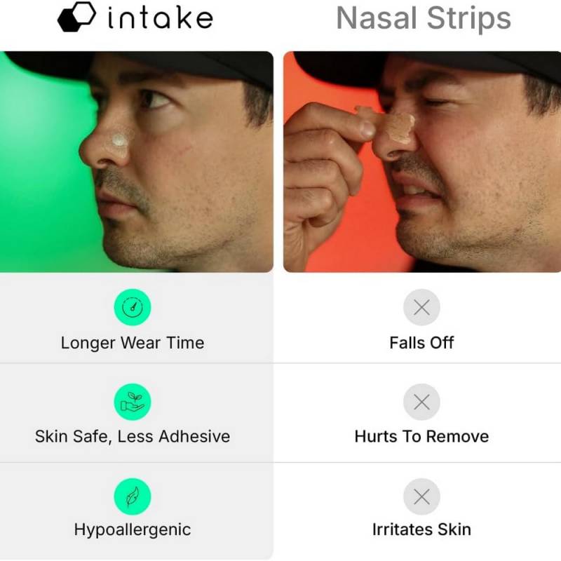 Intake Breathing Nasal Strip