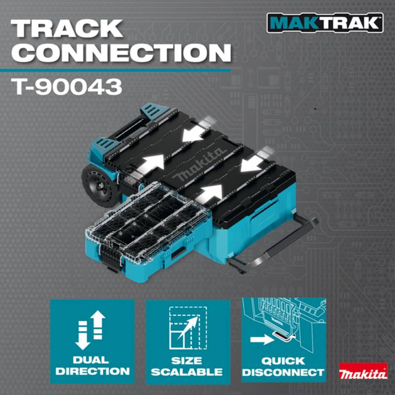 Makita MAKTRAK Deep Medium Organizer T-90043