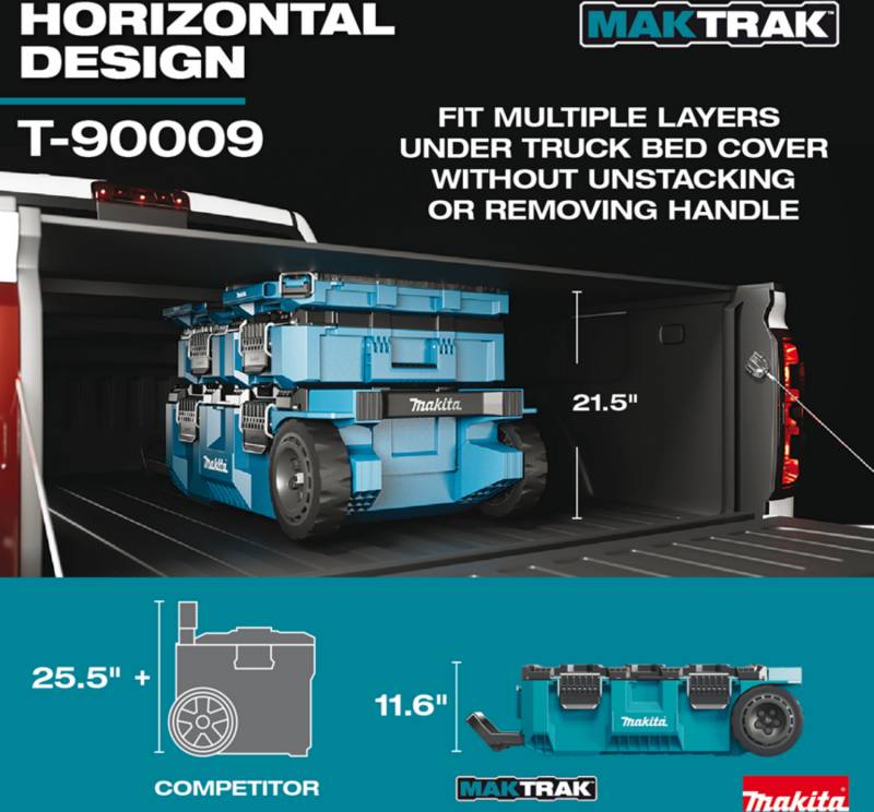 Makita MAKTRAK Rolling Tool Chest T-90009 features