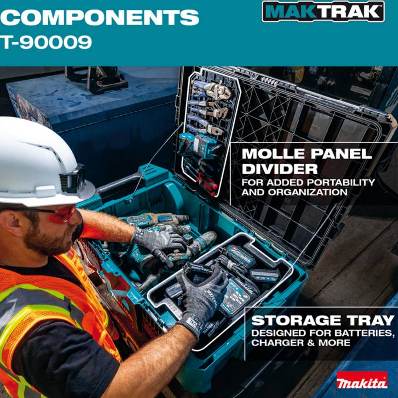Makita MAKTRAK Rolling Tool Chest T-90009 features