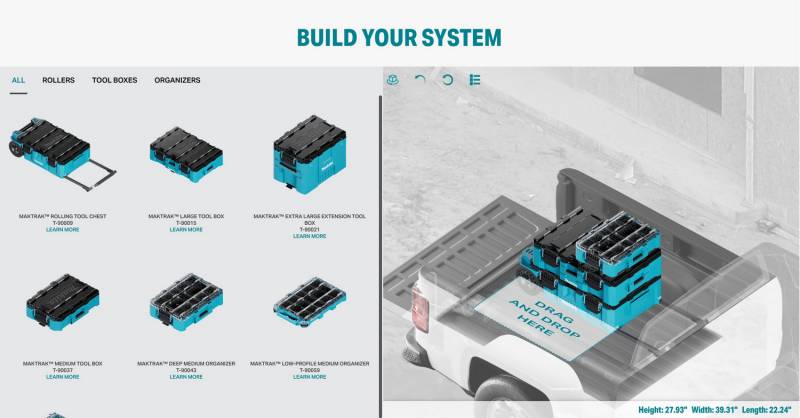 Makita MALTRAK Build Your System