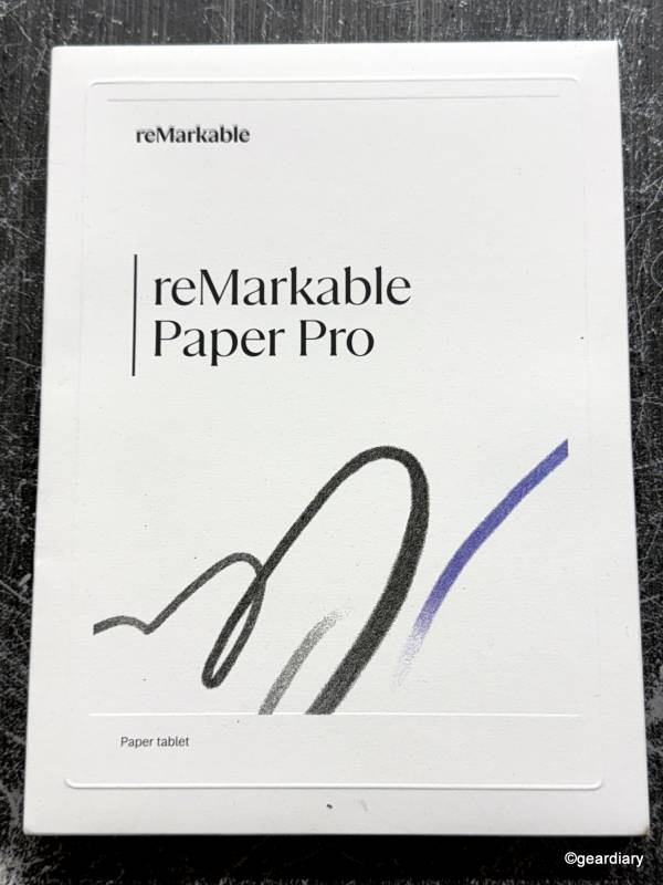 ReMarkable Paper Pro in retail box