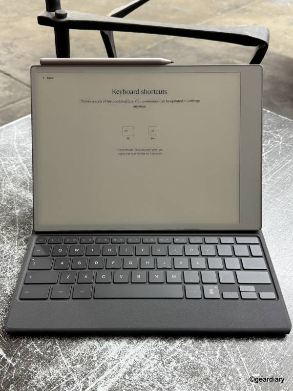reMarkable Paper pro with Type Folio