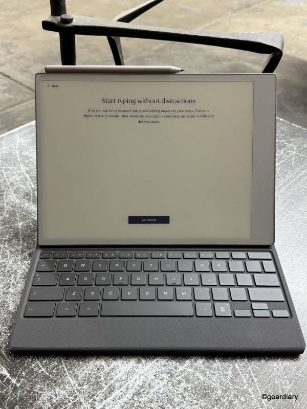 reMarkable Paper pro with Type Folio