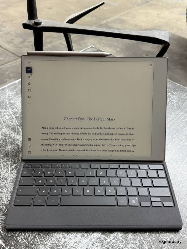 Manuscript on the reMarkable Paper Pro