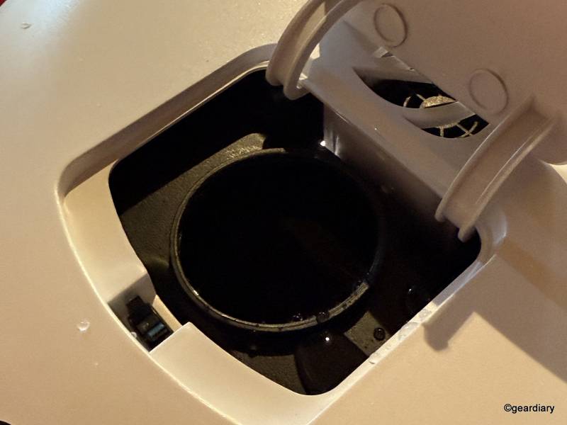The top reservoir of the Plantaform Smart Indoor Garden