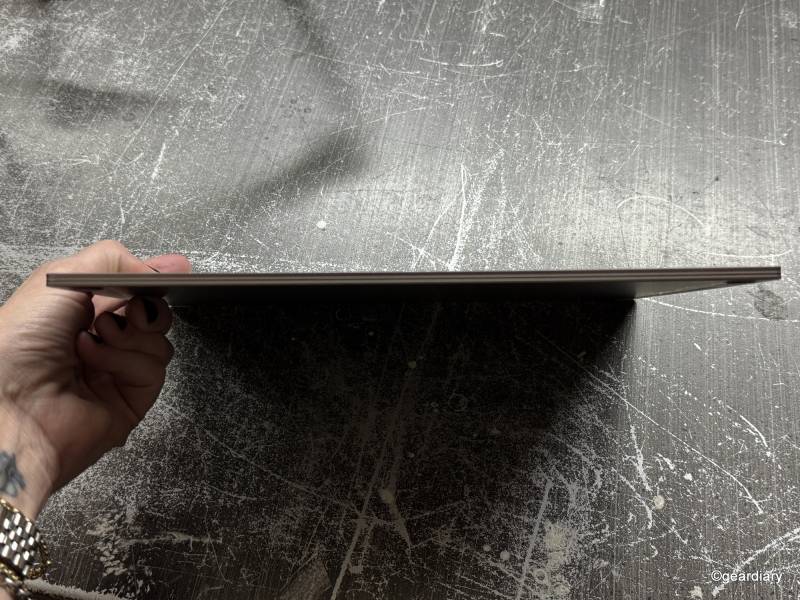 Side view of the reMarkable Paper Pro