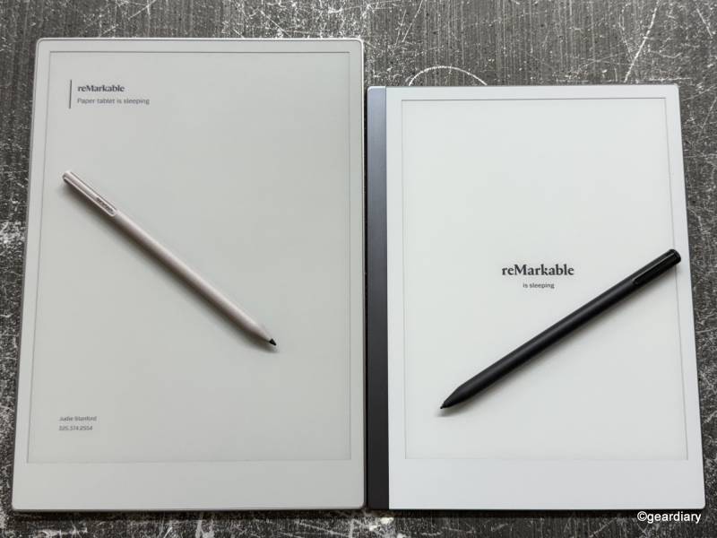 reMarkable Paper Pro vs reMarkable 2