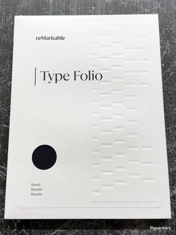 Type Folio for ReMarkable Paper Pro