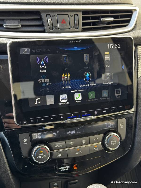 Alpine Halo 9 and DVR-C320R Dashcam