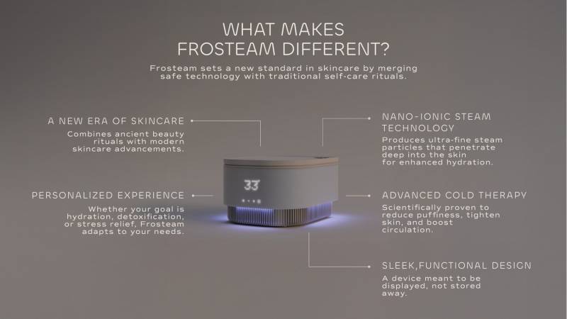 Frosteam 3-in-1 Facial Spa