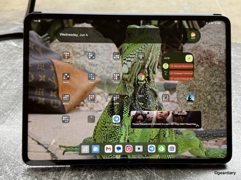 OnePlus Pad 3 display