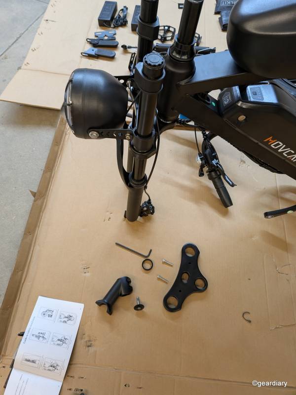 Putting things together on the Movcan V30 Max