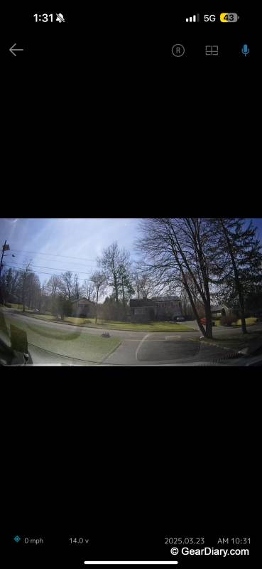 Alpine Dashcam App
