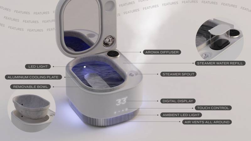 Frosteam 3-in-1 Facial Spa