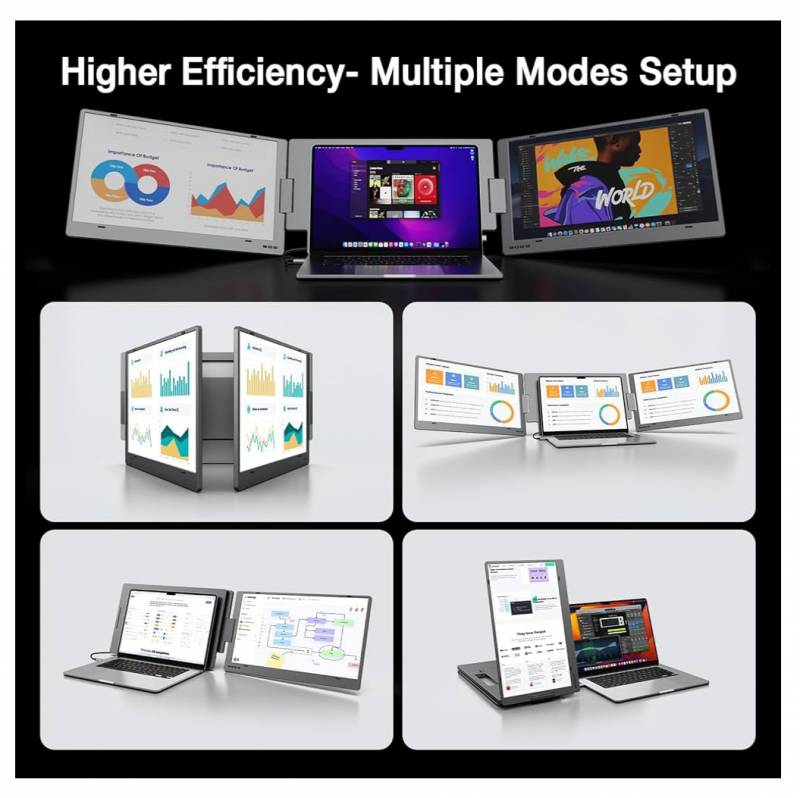 15.66" KYY Triple Monitor Extender