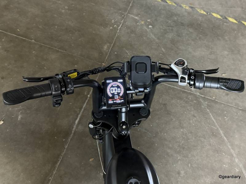 Movcan V30 Max handlebars