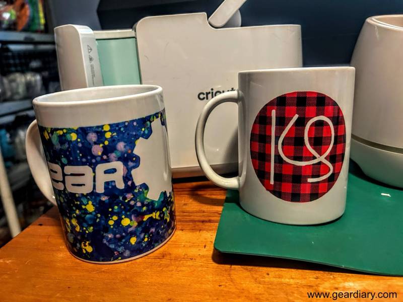 Cricut Mug Press Review: Make Effortless, Pro-Quality Custom Mugs in Minutes 6 Two mugs freshly made in the Cricut Mug Press