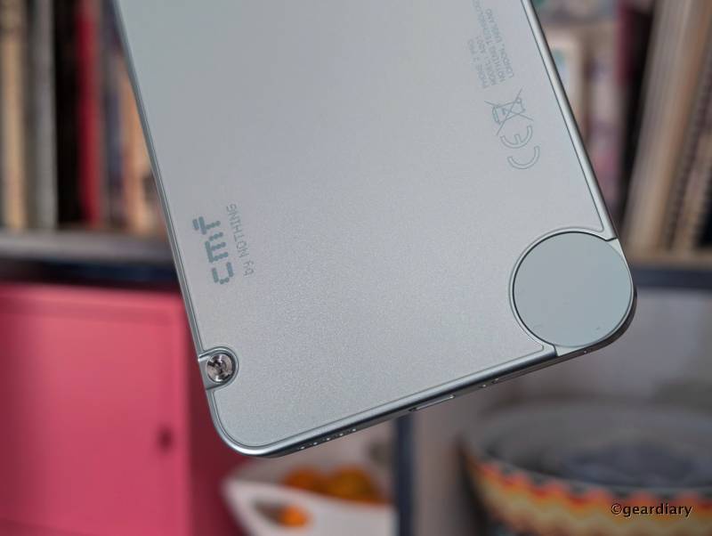 Back bottom of the Nothing CMF Phone 2 Pro