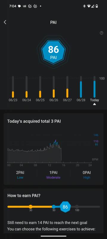 Zepp app screenshots