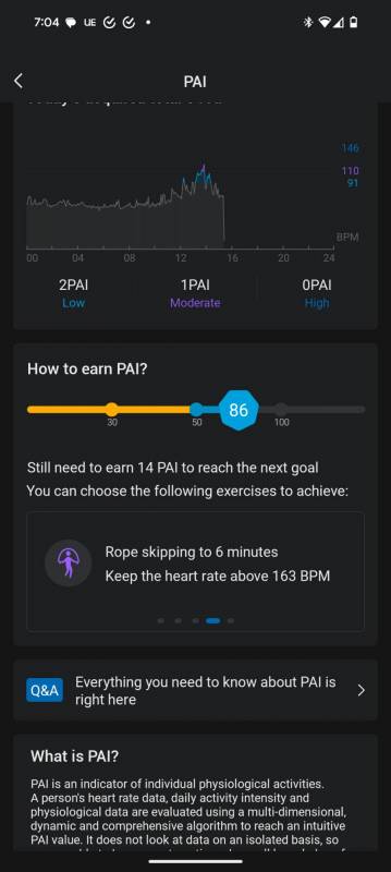 Zepp app screenshots