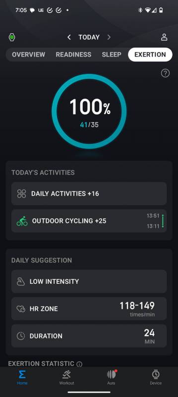 Zepp app screenshots