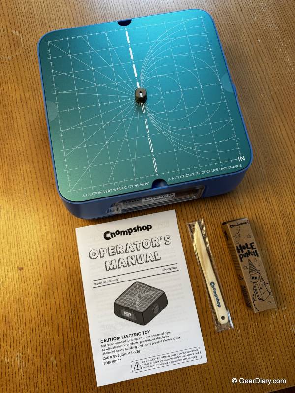ChompSaw and accessories
