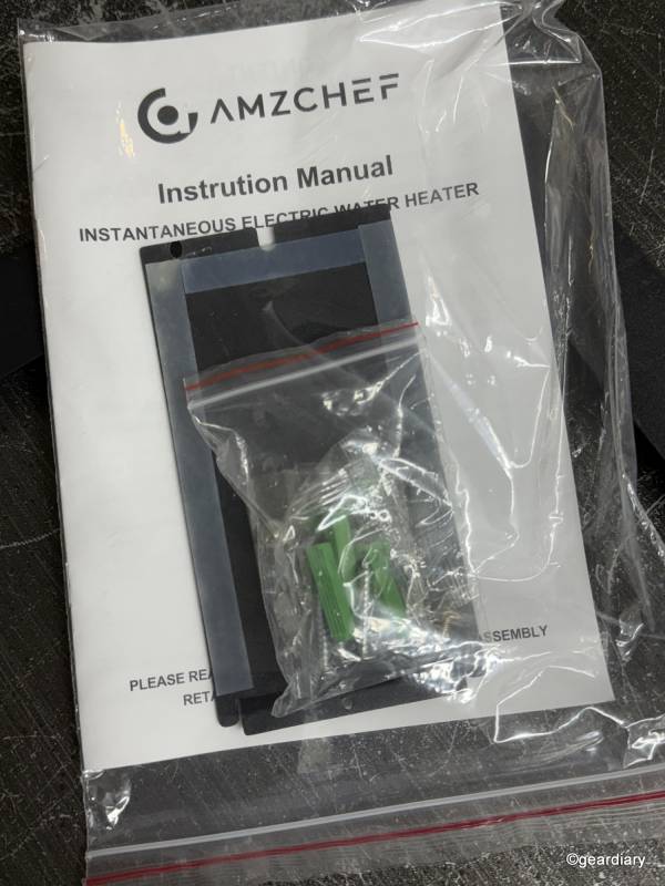 AMZCHEF Tankless Water Heater