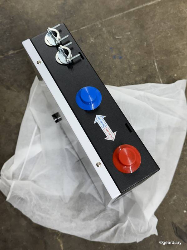 Top of the AMZCHEF Tankless Water Heater