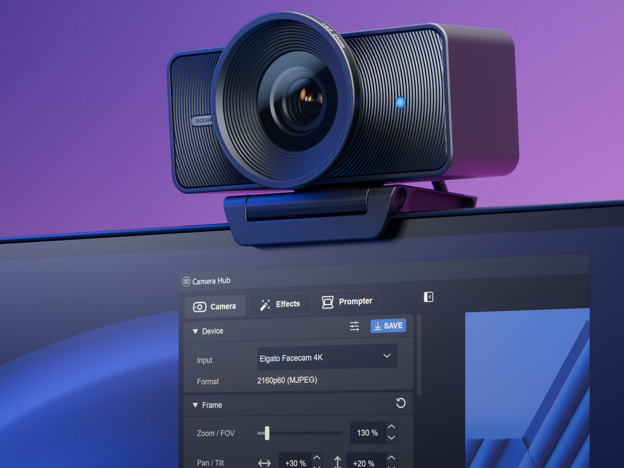 Elgato Facecam フルHDウェブカメラ Elgato Facecam 4K Brings Ultra HD 60fps Video and Pro Controls to