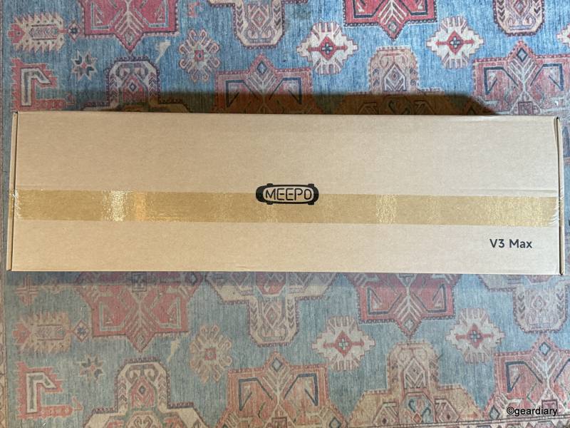 Unboxing the MEEPO V3 MAX