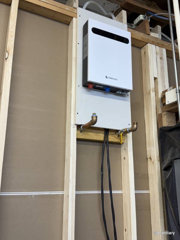 Installation of the AMZCHEF Tankless Water Heater